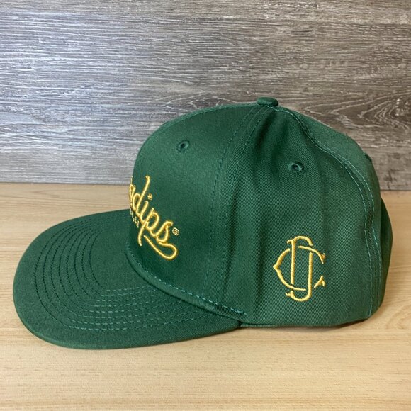 Cannadips Hat Cap Snapback Green Adjustable - Picture 4 of 10